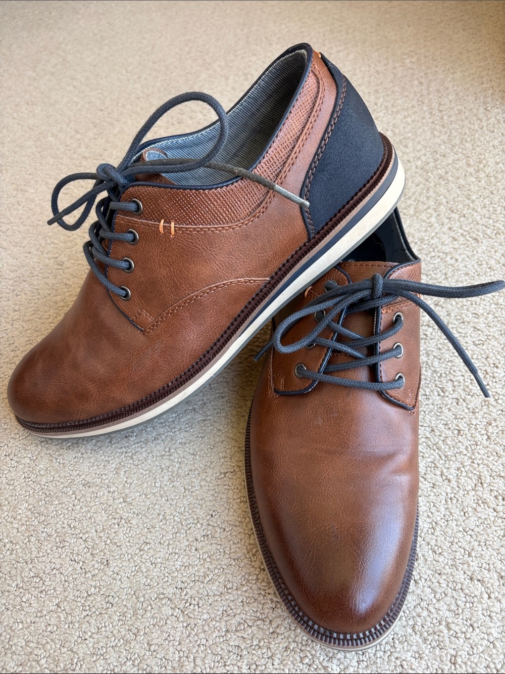 Sonoma Men’s Freer Dress Shoes - Cognac